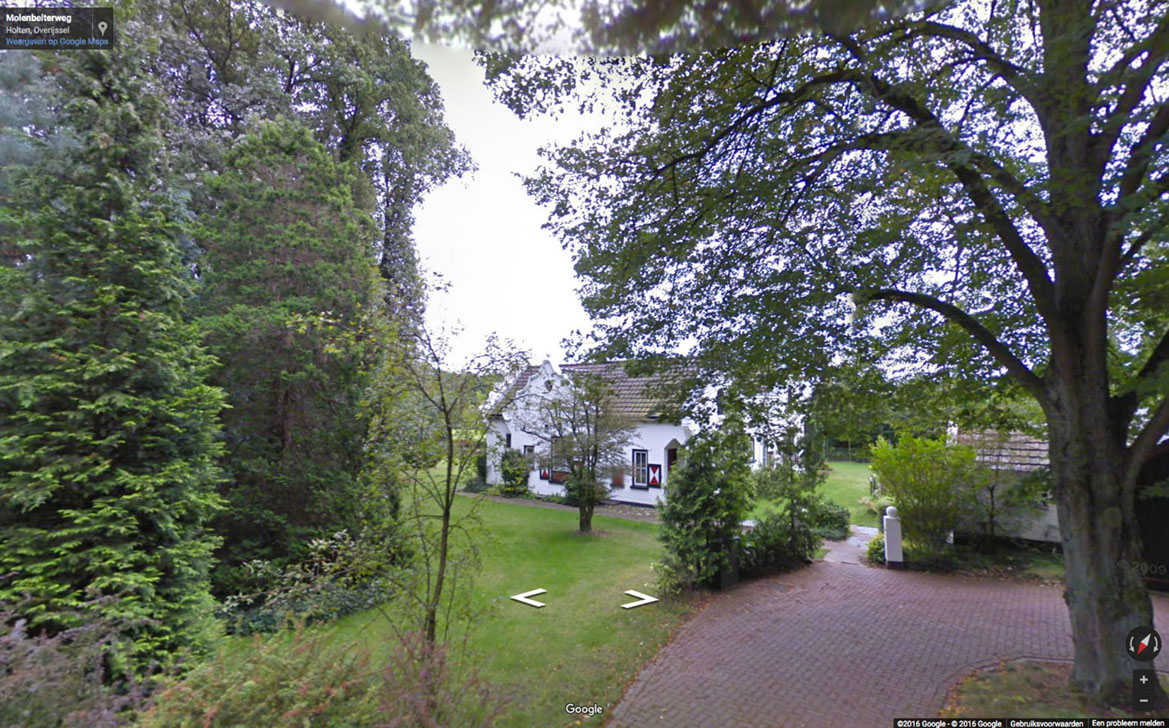 Google Streetview Het huis van de Magiër
