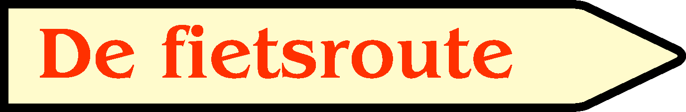 De fietsroute