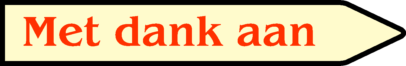 Met dank aan
